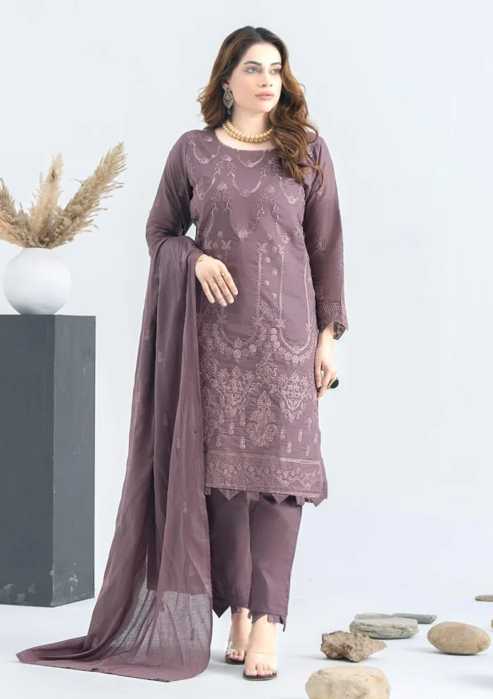 Mashah MDN25 06 Dur-e-Nayab Luxury Lawn Collection - Image 3