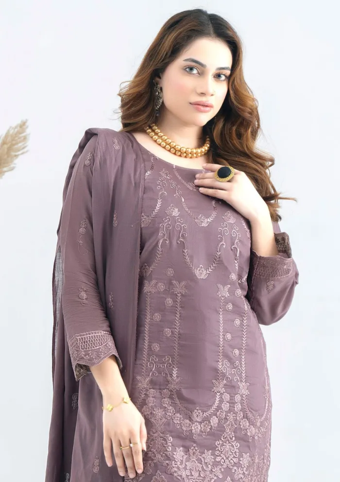 Mashah MDN25 06 Dur-e-Nayab Luxury Lawn Collection - Image 4