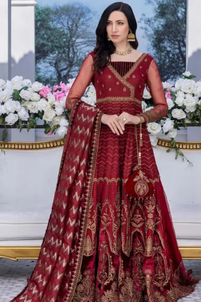 Meem Organza Handwork D 03