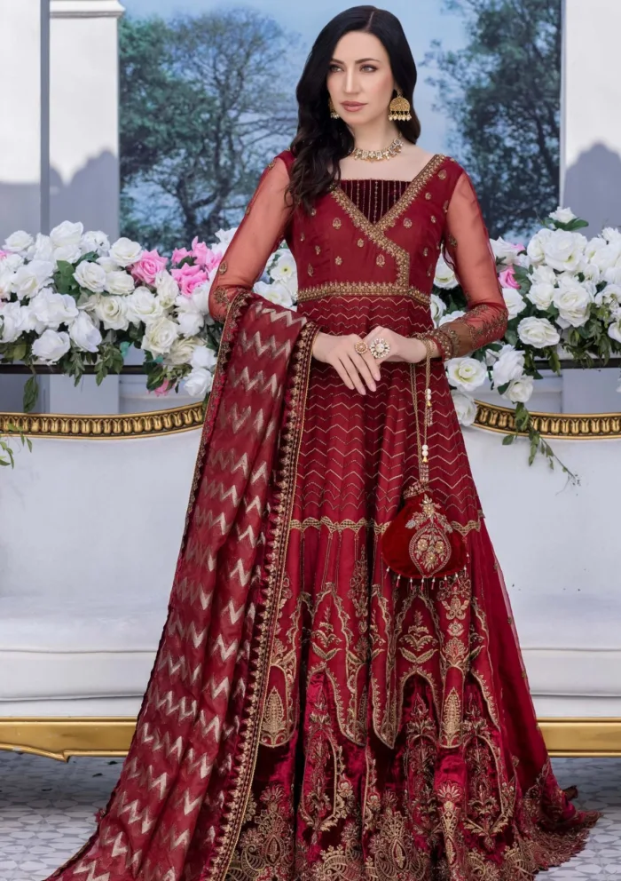 Meem Organza Handwork D 03