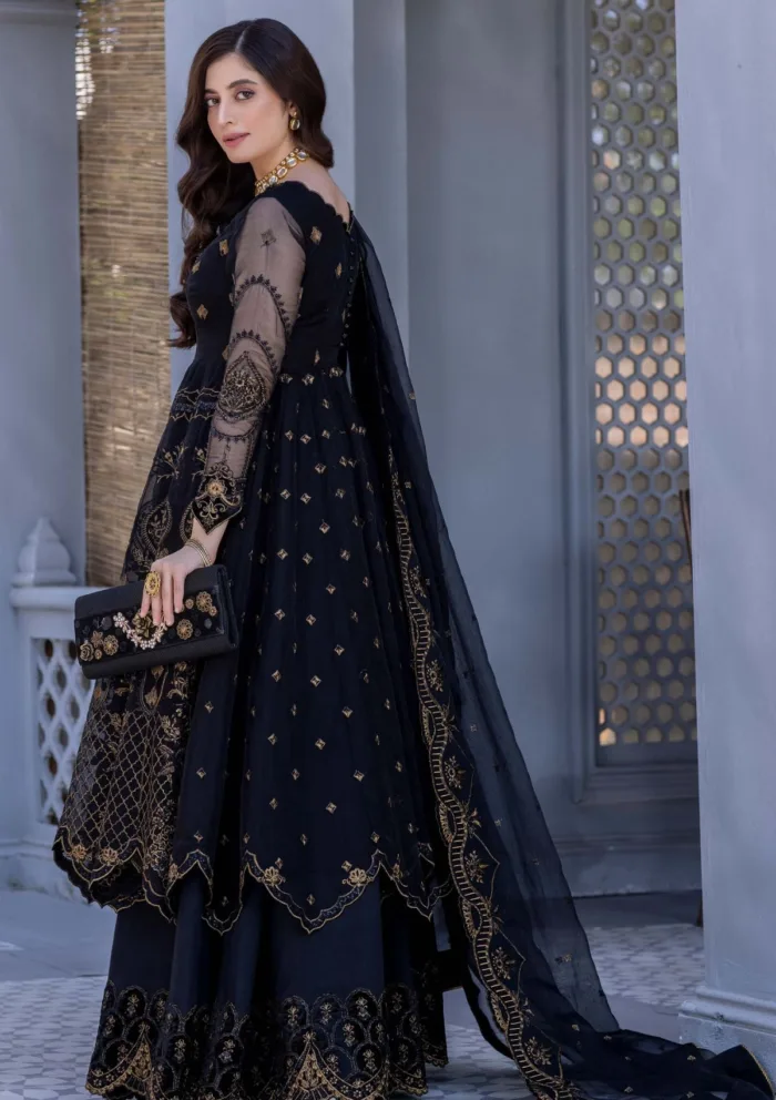 Meem Organza Handwork D 05 Amor Luxury Lawn Collection - Image 5