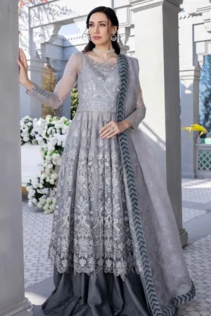 Meem Organza Handwork D 07