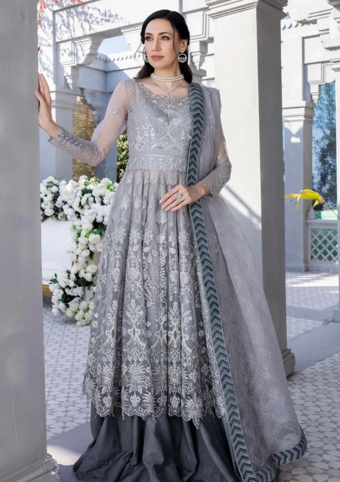 Meem Organza Handwork D 07