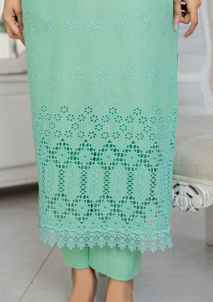 Meemsey Chikankari Unstitched 25 MB 02 Bareeza Luxury Lawn Collection - Image 4
