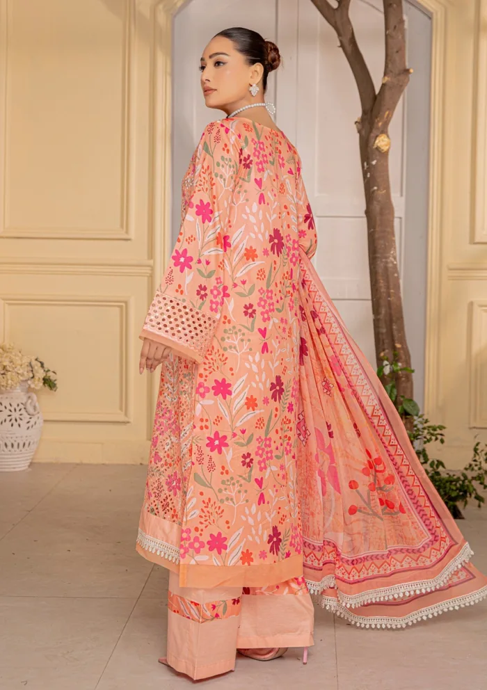 Meemsey Luxury Festive 25 MRL 08 Rang Kari Lawn Collection - Image 2