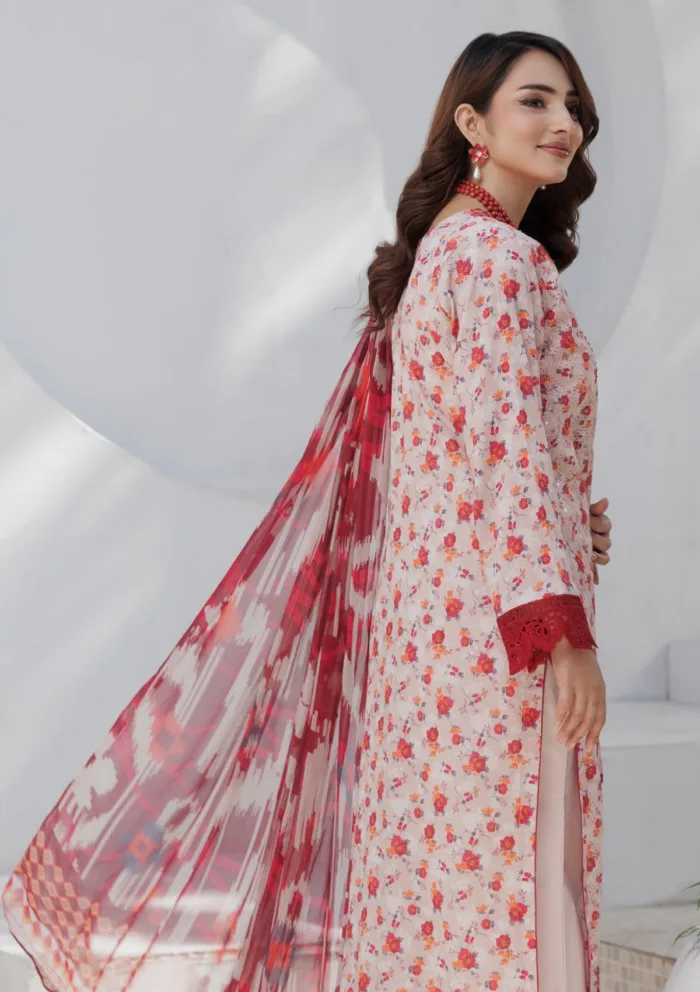 Meemsey Luxury Festive MSF25 02 Sui Dhaga Lawn Collection - Image 2