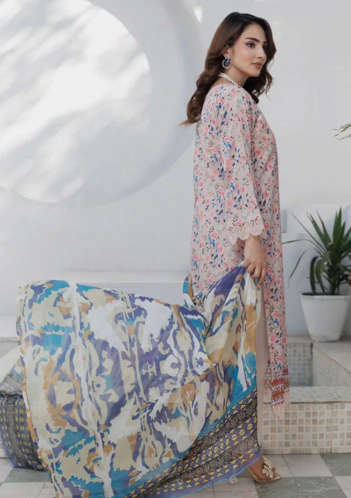 Meemsey Luxury Festive MSF25 08 Sui Dhaga Lawn Collection - Image 2