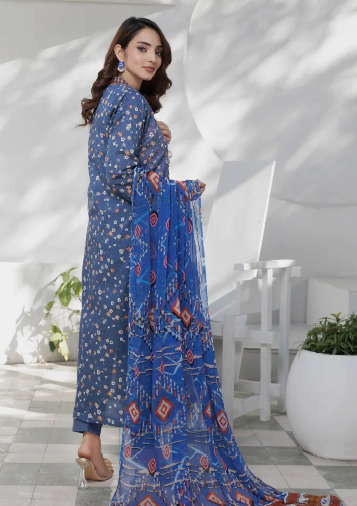Meemsey Luxury Festive MSF25 09 Sui Dhaga Lawn Collection - Image 2
