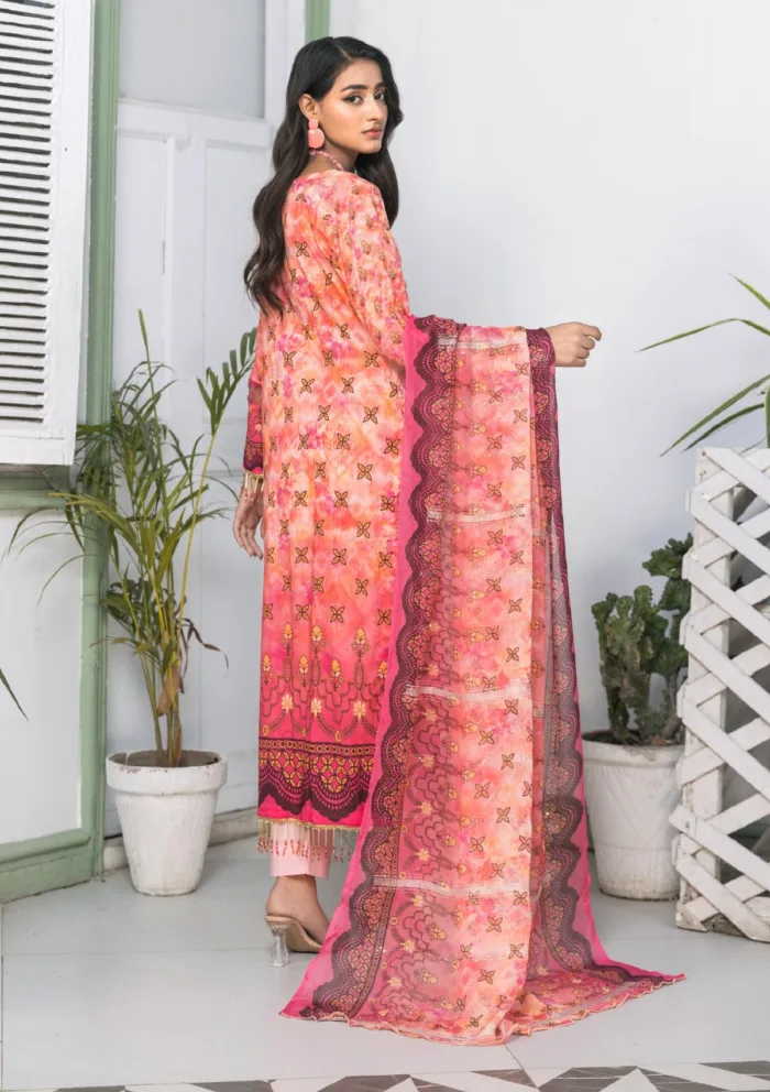 Meemsey MRQ25 02 Rashq-e-Qamar Luxury Lawn Collection - Image 2