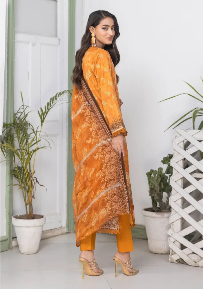 Meemsey MRQ25 03 Rashq-e-Qamar Luxury Lawn Collection - Image 2