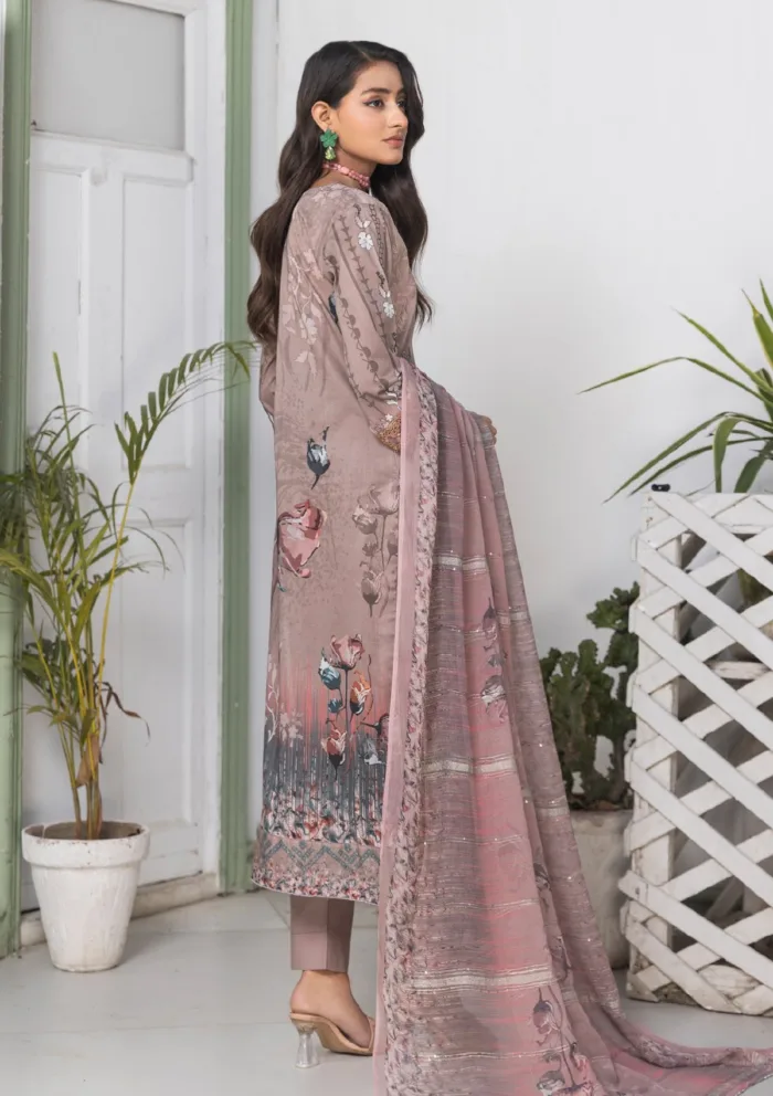 Meemsey MRQ25 04 Rashq-e-Qamar Luxury Lawn Collection - Image 2