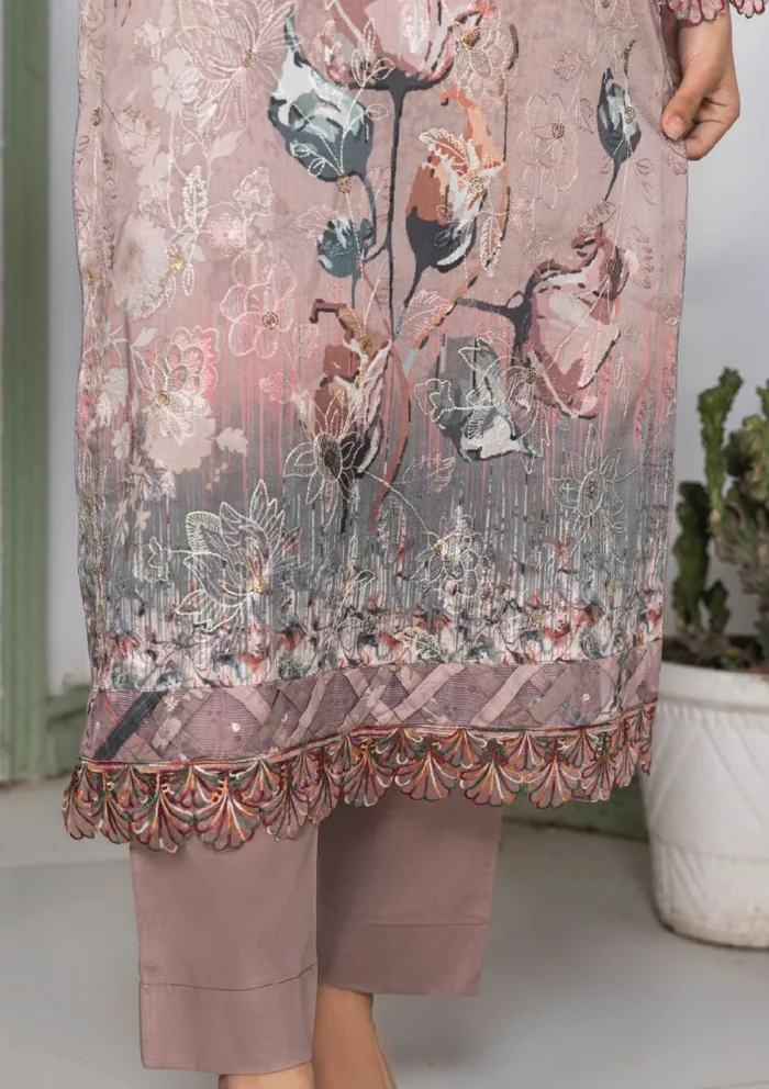 Meemsey MRQ25 04 Rashq-e-Qamar Luxury Lawn Collection - Image 3