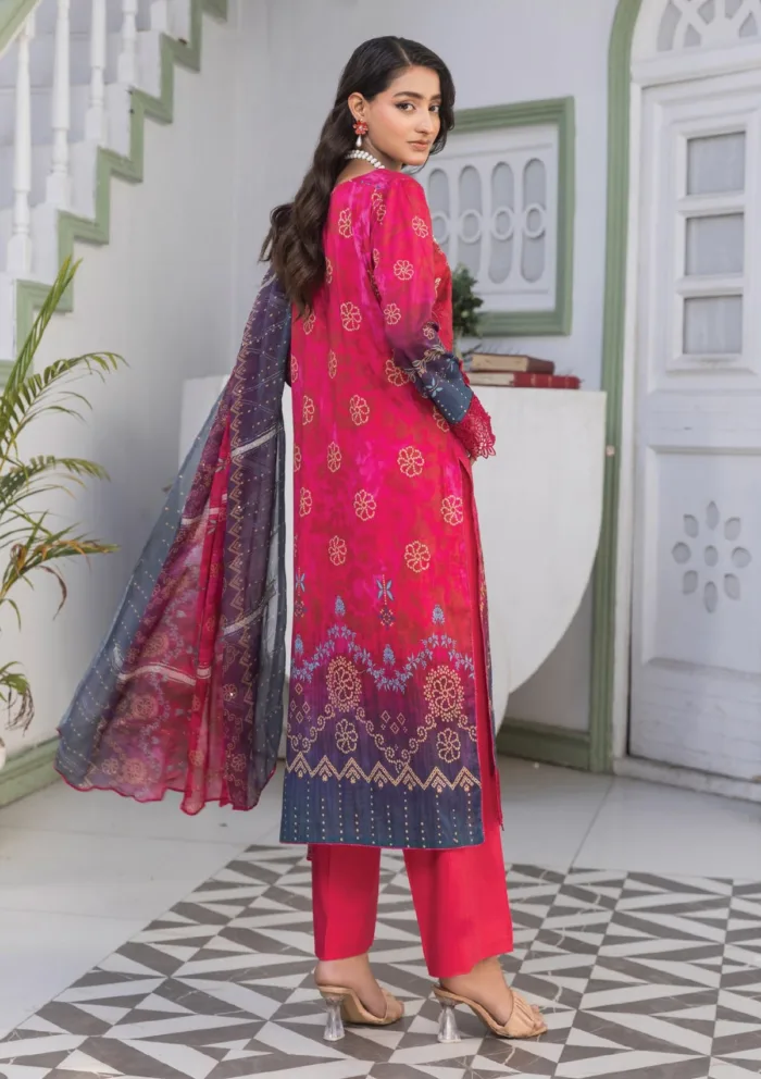 Meemsey MRQ25 05 Rashq-e-Qamar Luxury Lawn Collection - Image 2