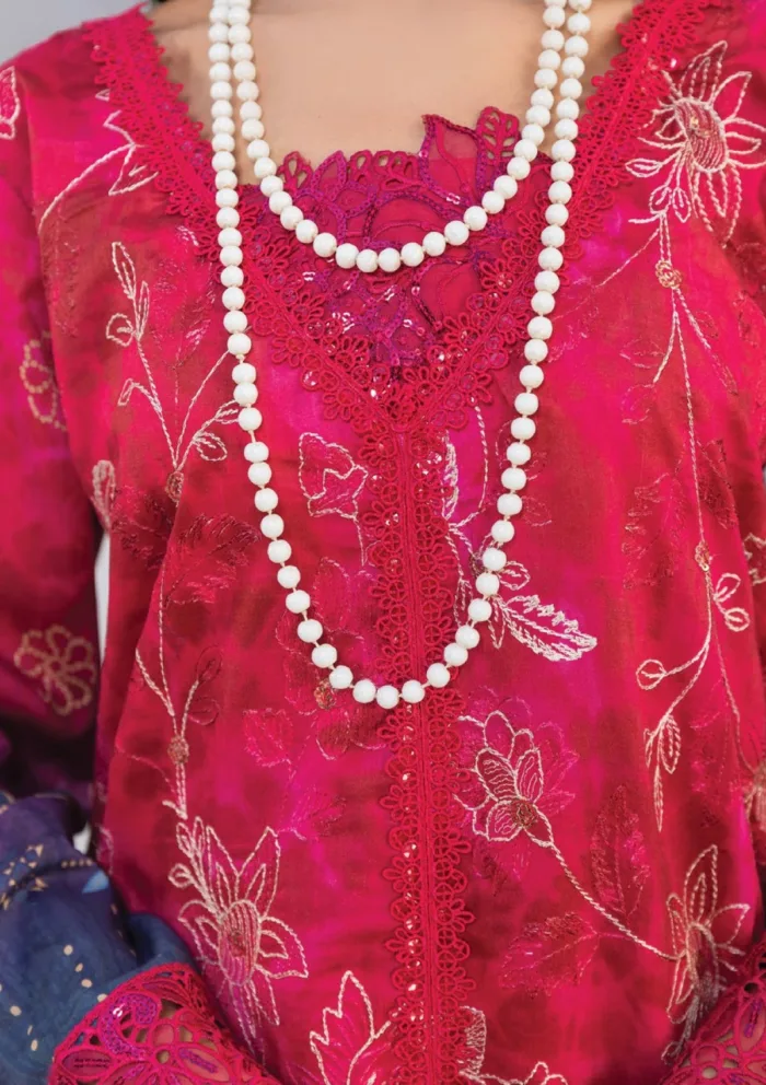 Meemsey MRQ25 05 Rashq-e-Qamar Luxury Lawn Collection - Image 4