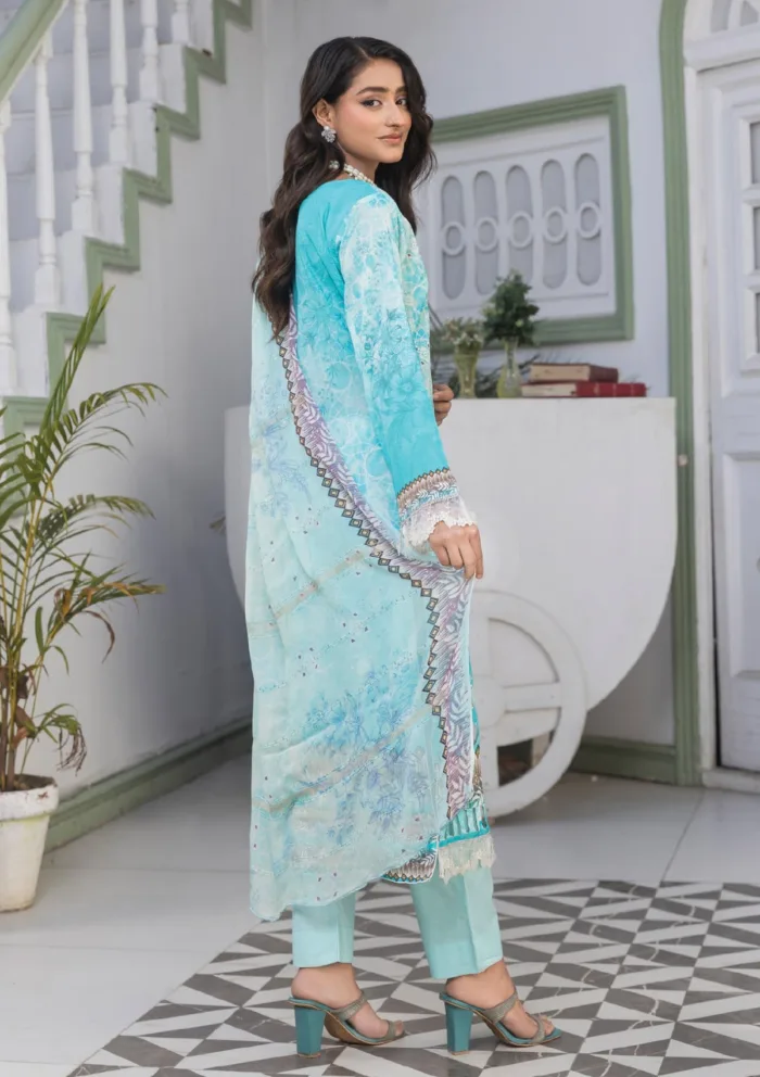 Meemsey MRQ25 06 Rashq-e-Qamar Luxury Lawn Collection - Image 2