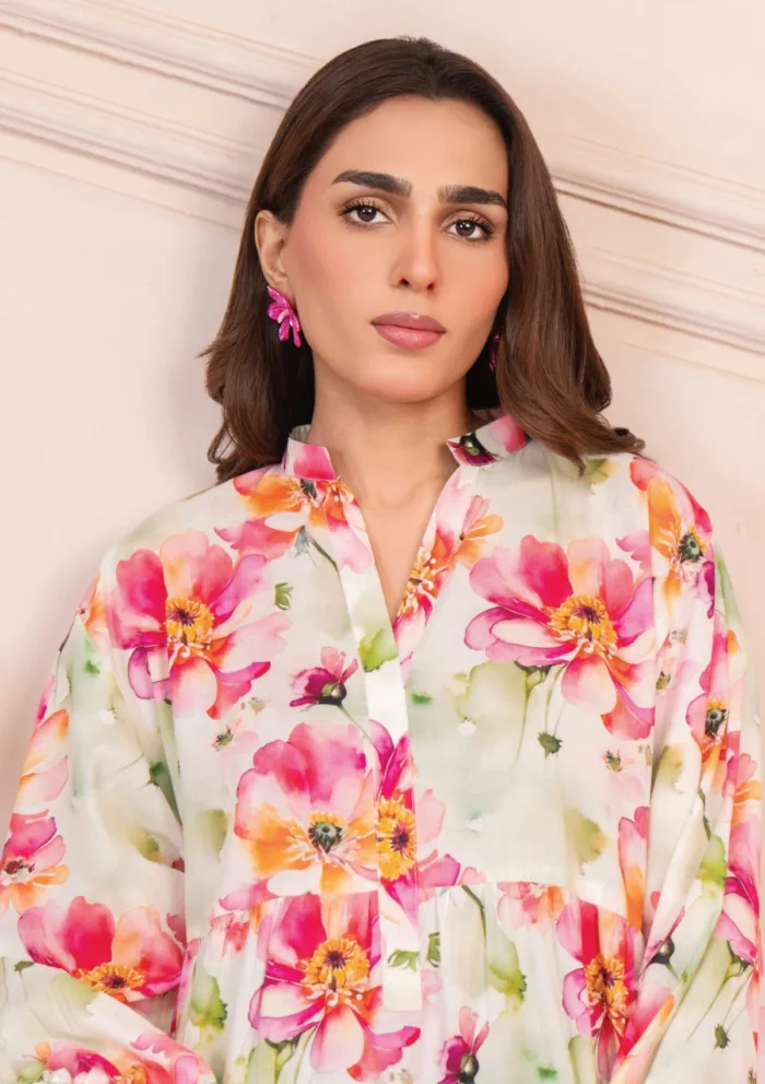 Meerak Halo Botanical Bloom 25 Luxury Lawn Collection - Image 2