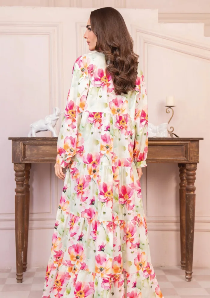 Meerak Halo Botanical Bloom 25 Luxury Lawn Collection - Image 3