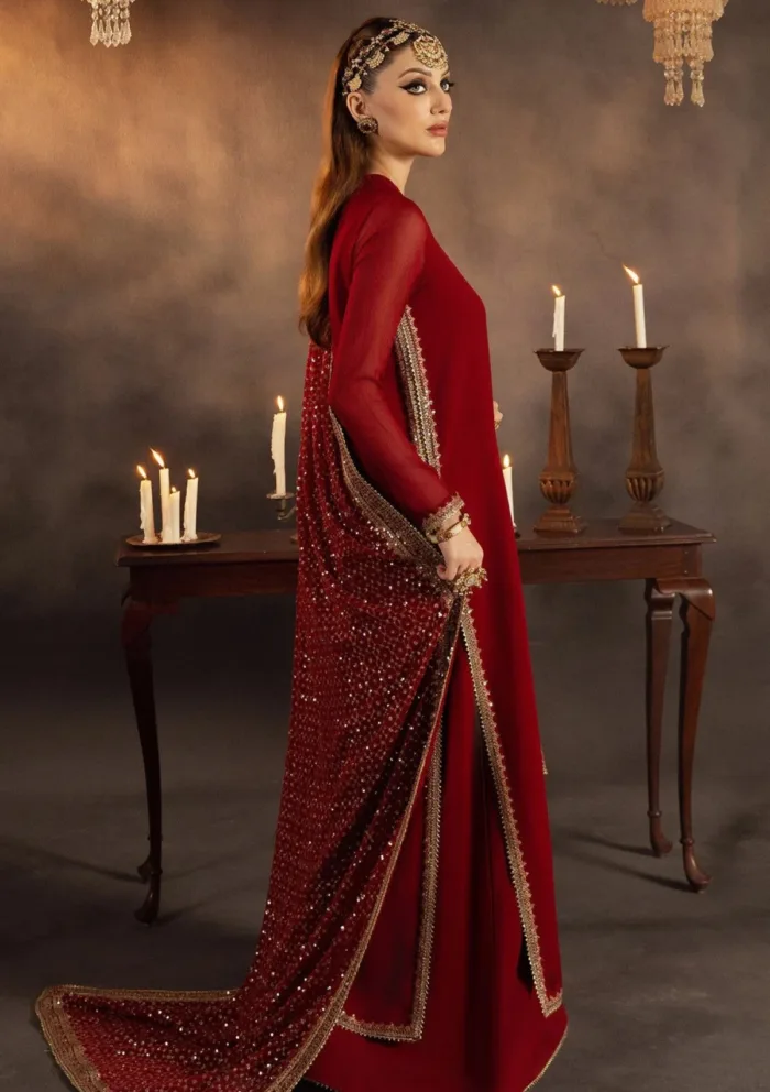Meeral Gulnaar Luxury Festive Lawn Collection - Image 3