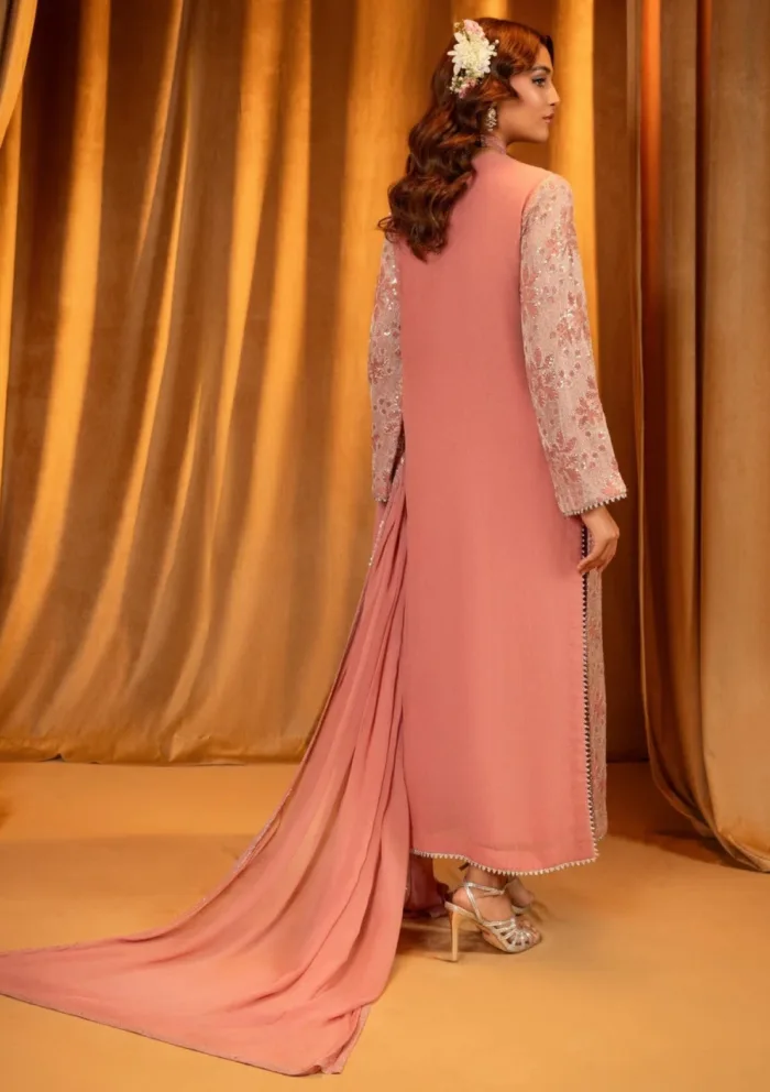 Meeral Irish Rose Luxury Festive Lawn Collection - Image 2