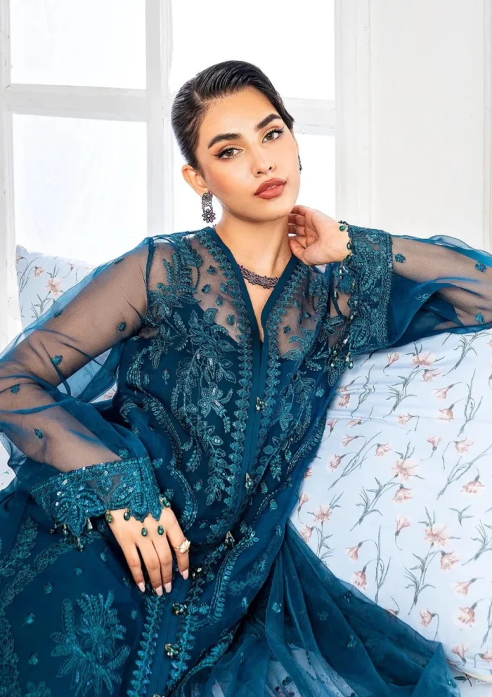 Meeral Nilofer Luxury Festive Lawn Collection - Image 3