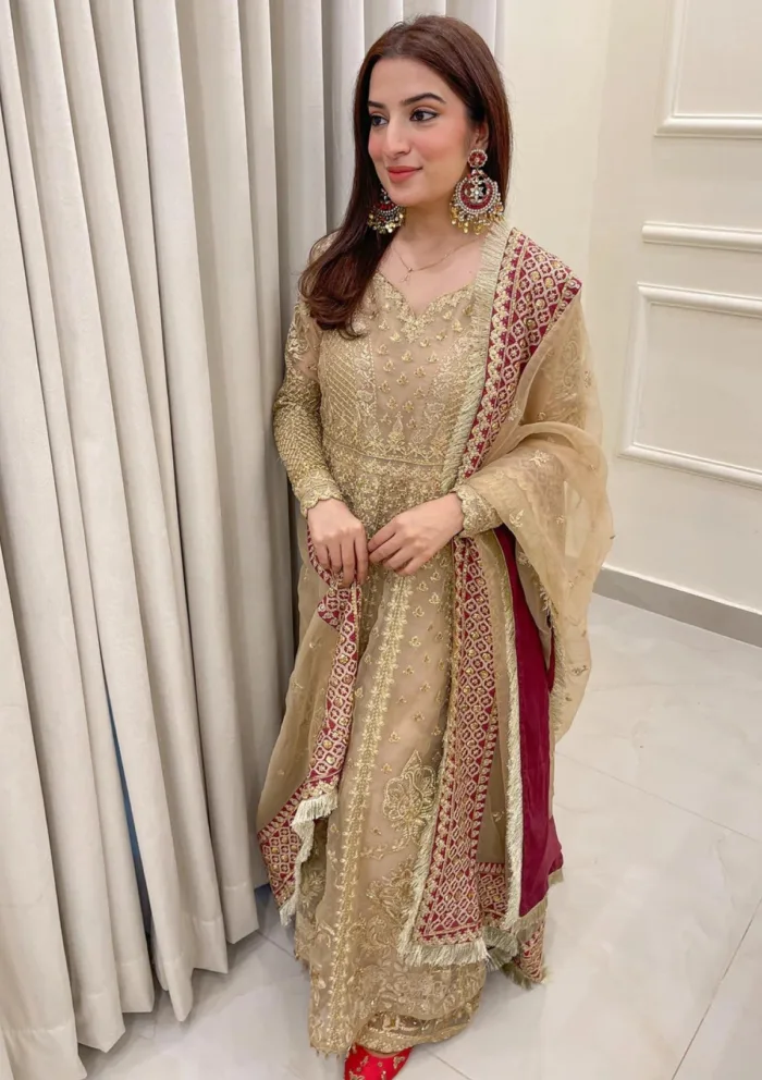 Meeral Raqs Luxury Festive Lawn Collection - Image 3