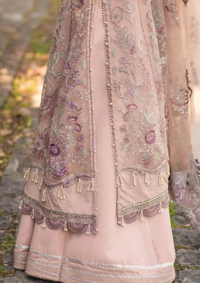 Meeral Zaira Luxury Festive Lawn Collection - Image 4