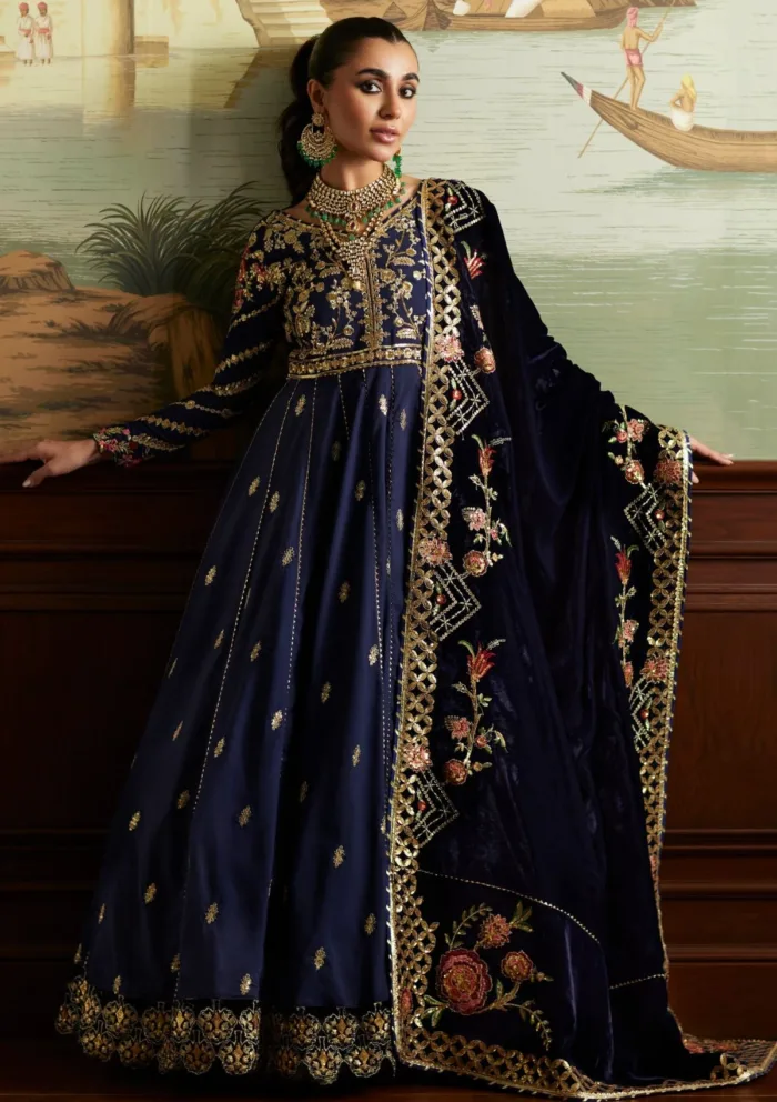 Mina Hasan Raniya Velvet Luxe Luxury Lawn Collection - Image 3
