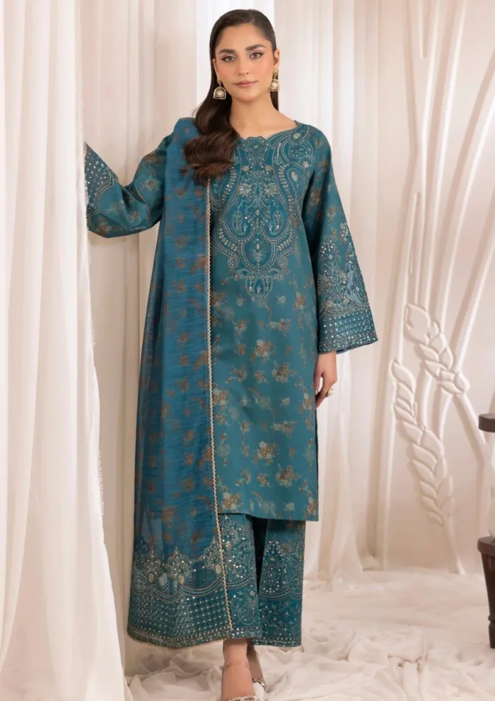 Mohagni DLS 07 Festive 25 Luxury Lawn Collection - Image 3