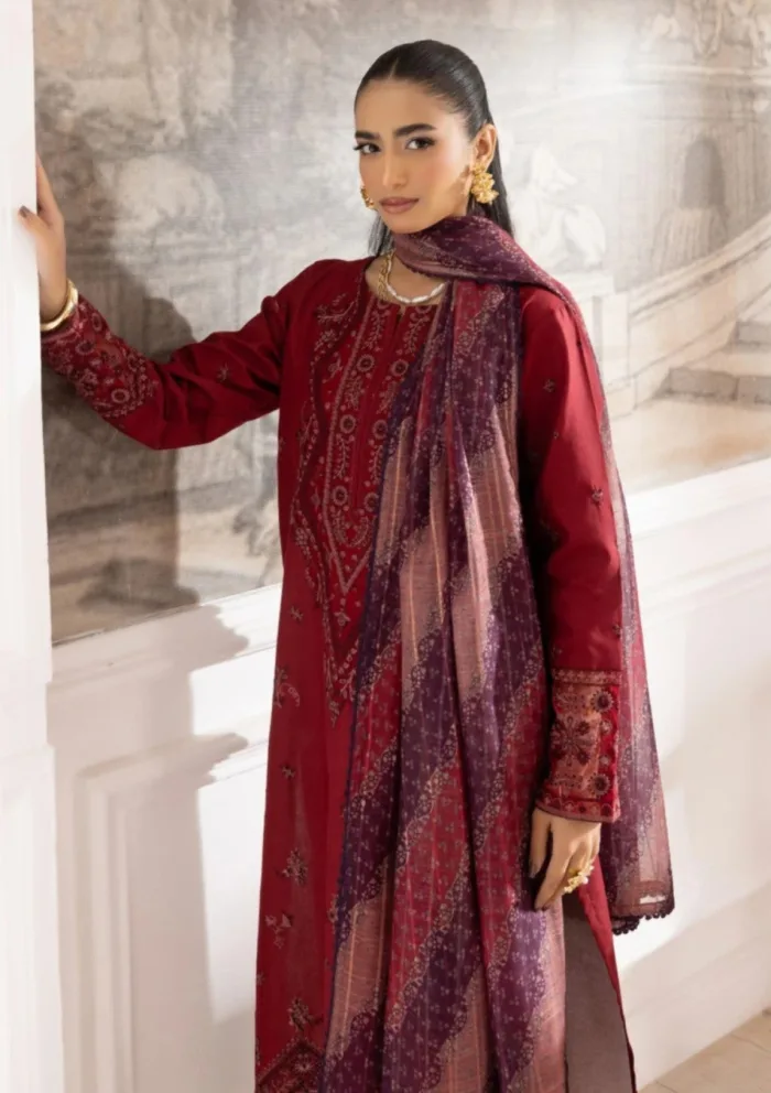 Mohagni Eid Edit 25 ZE 01 Gulkari Luxury Lawn Collection - Image 2