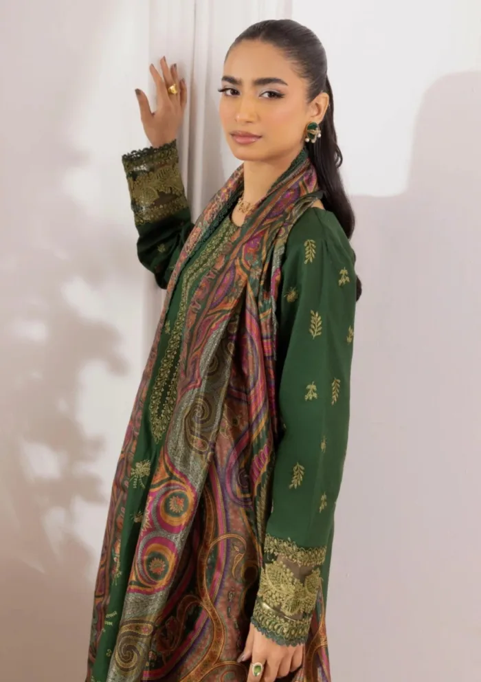 Mohagni Eid Edit 25 ZE 08 Gulkari Luxury Lawn Collection - Image 3