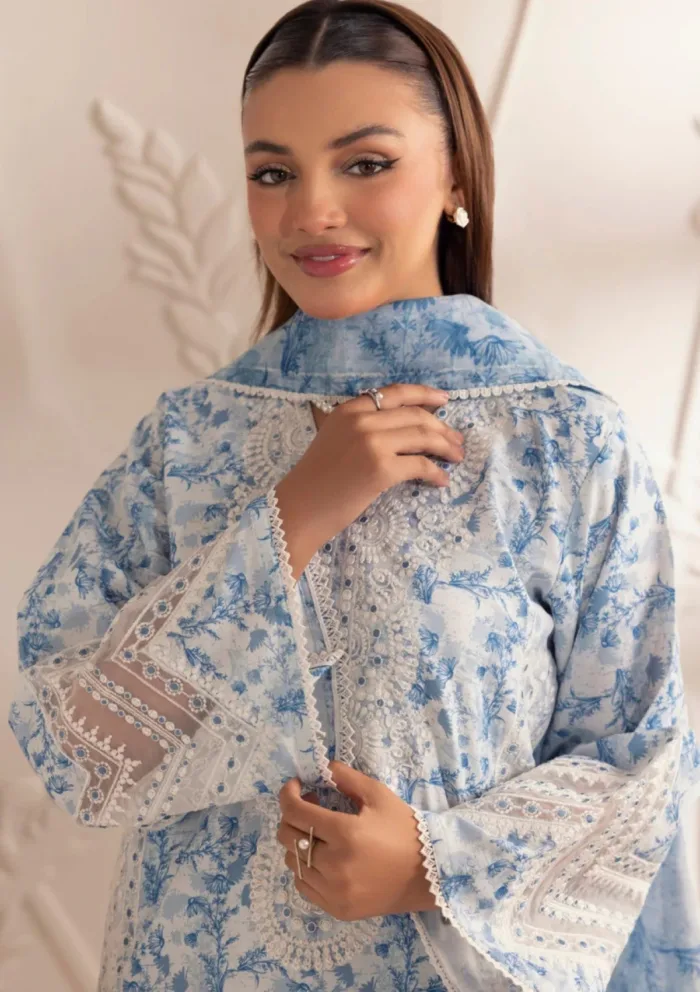 Mohagni SPL 02 Festive 25 Luxury Lawn Collection - Image 3