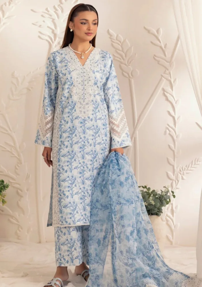 Mohagni SPL 02 Festive 25 Luxury Lawn Collection - Image 4