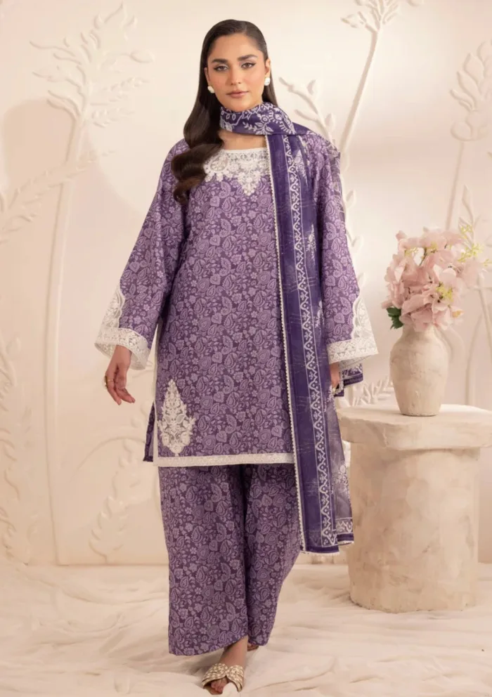 Mohagni SPL 07 Festive 25 Luxury Lawn Collection - Image 3