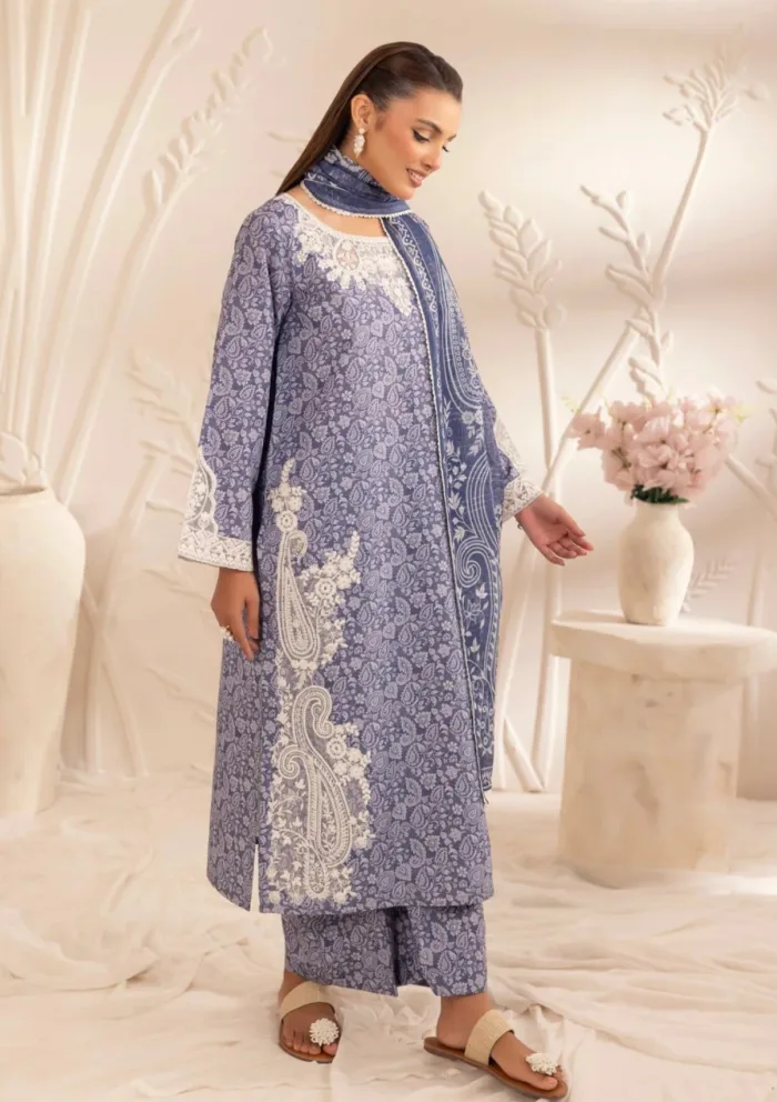 Mohagni SPL 08 Festive 25 Luxury Lawn Collection - Image 4