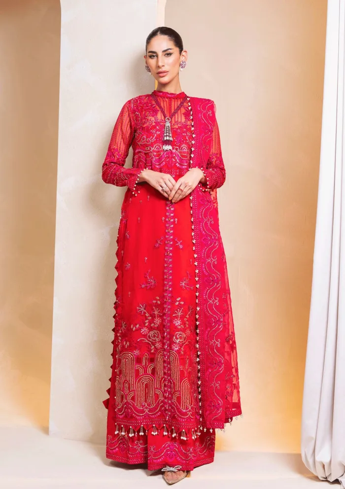 Muneefa Naz Aria D 02 Raha Luxury Lawn Collection - Image 3