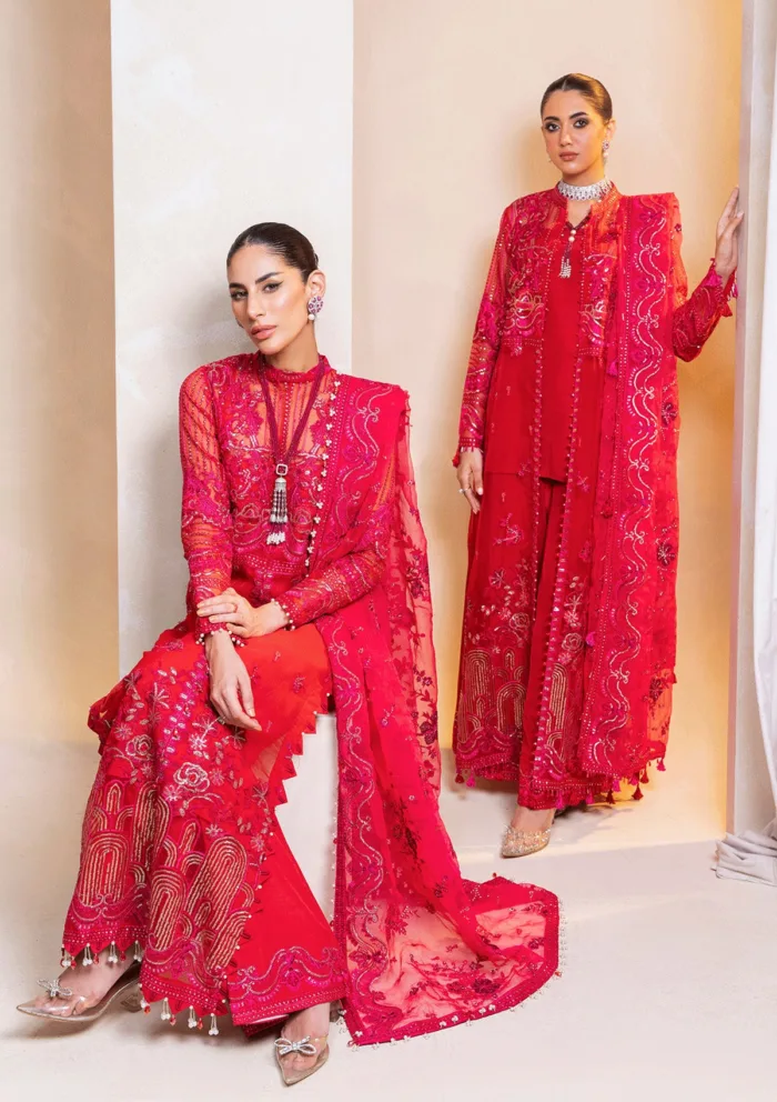 Muneefa Naz Aria D 02 Raha Luxury Lawn Collection - Image 4