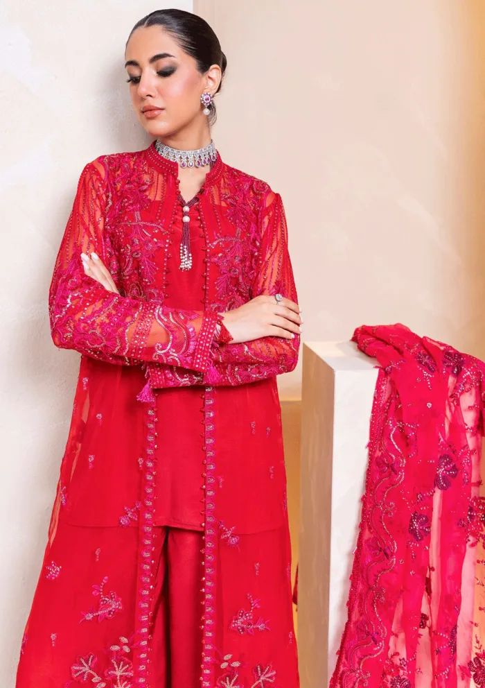 Muneefa Naz Aria D 02 Raha Luxury Lawn Collection - Image 5