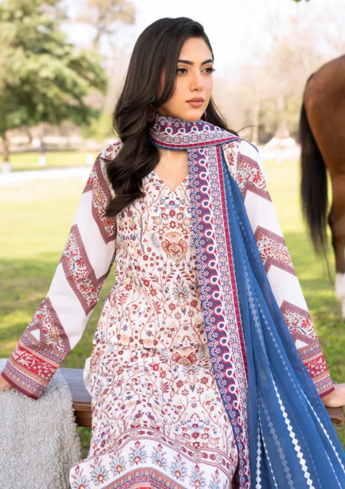 Muraad Edit 25 Flora Raha Luxury Lawn Collection - Image 2