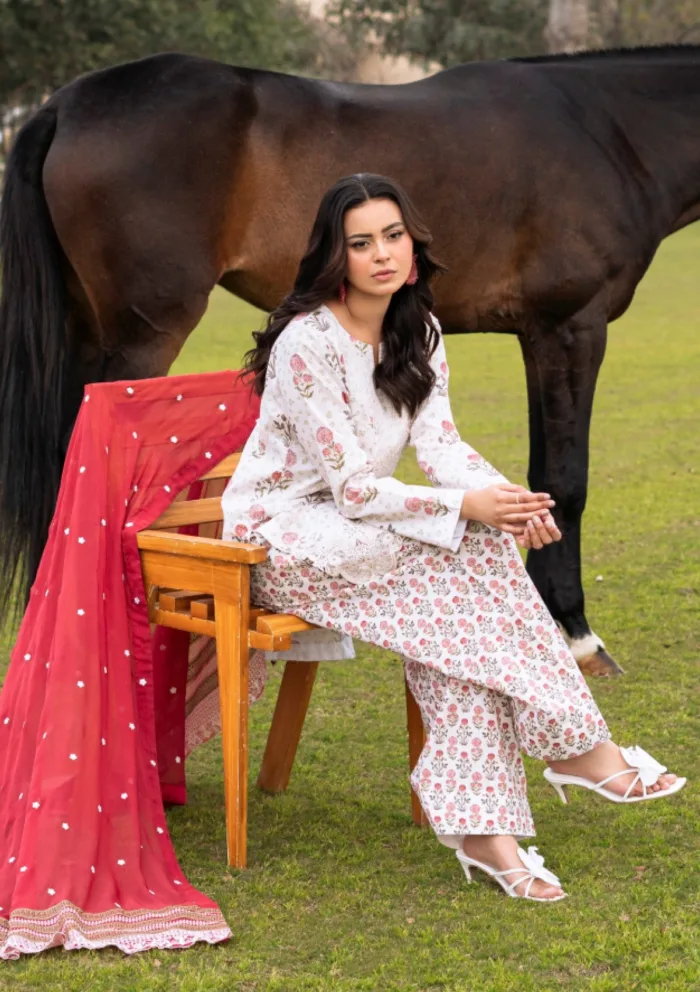 Muraad Edit 25 Ruhab Raha Luxury Lawn Collection - Image 3