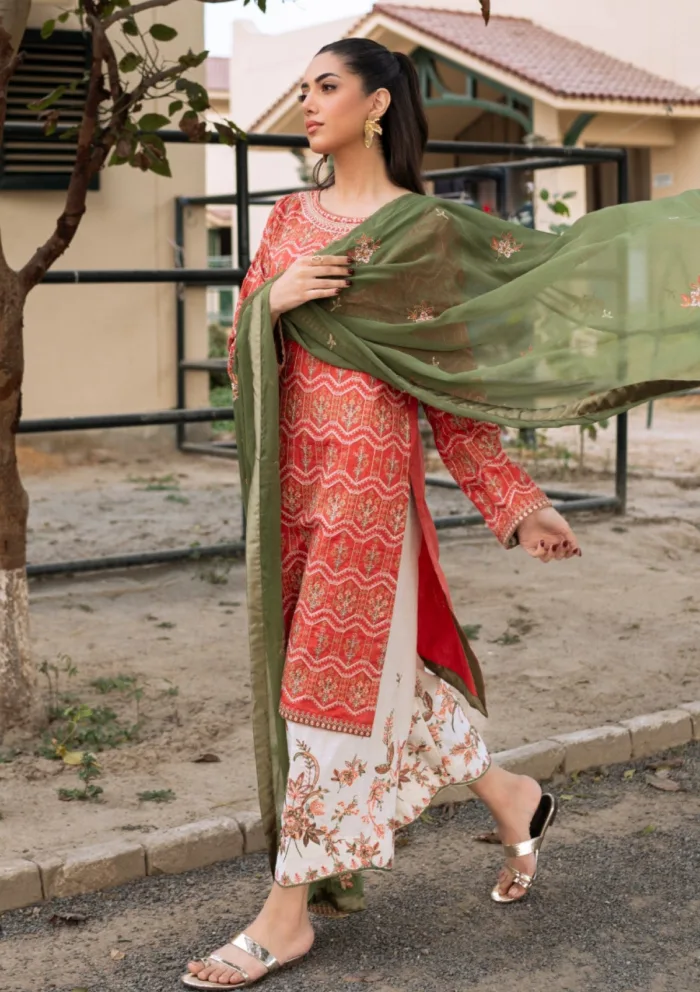 Muraad Edit 25 Zunairaa Raha Luxury Lawn Collection - Image 3
