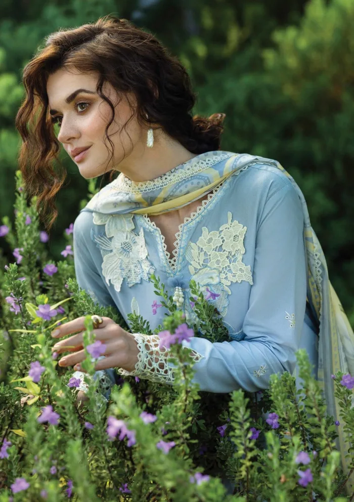 Mushq MC25 05 Intesa Solace Ombre Chikankari Luxury Lawn Collection - Image 4