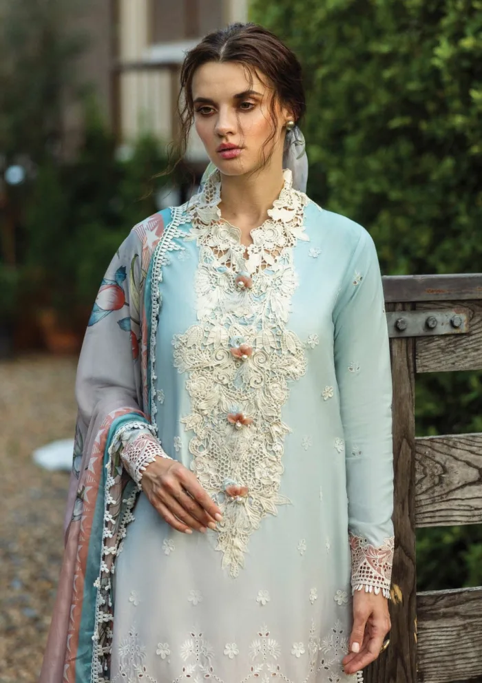 Mushq MC25 10 Casa Solace Ombre Chikankari Luxury Lawn Collection - Image 2