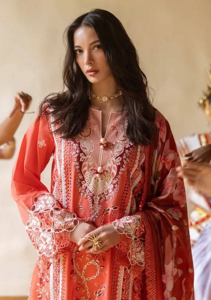 Mushq MM 07 Starry Side Manaram Luxury 25 Lawn Collection - Image 4