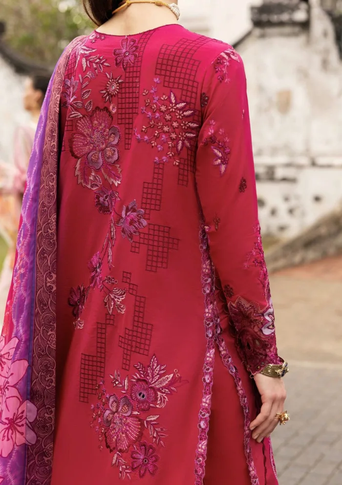 Mushq MM 14 Dreamy Whirl Manaram Luxury 25 Lawn Collection - Image 3
