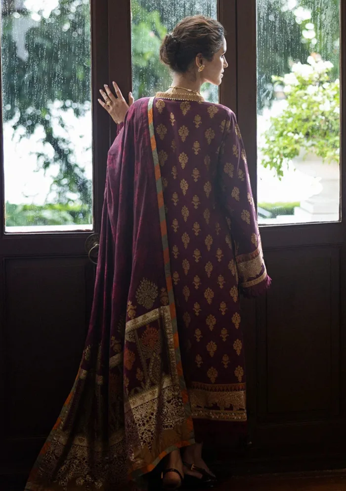 Mushq MSJ25 05 Morphea Seraph Jacquard Luxury Lawn Collection - Image 2