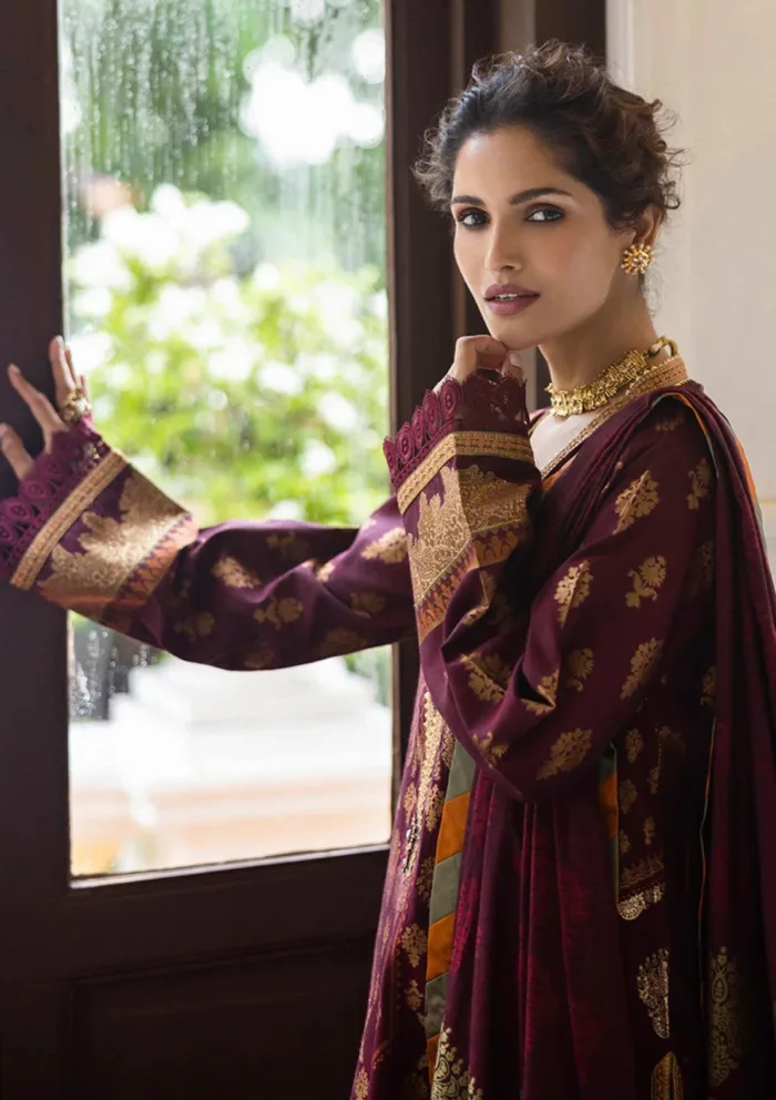 Mushq MSJ25 05 Morphea Seraph Jacquard Luxury Lawn Collection - Image 7