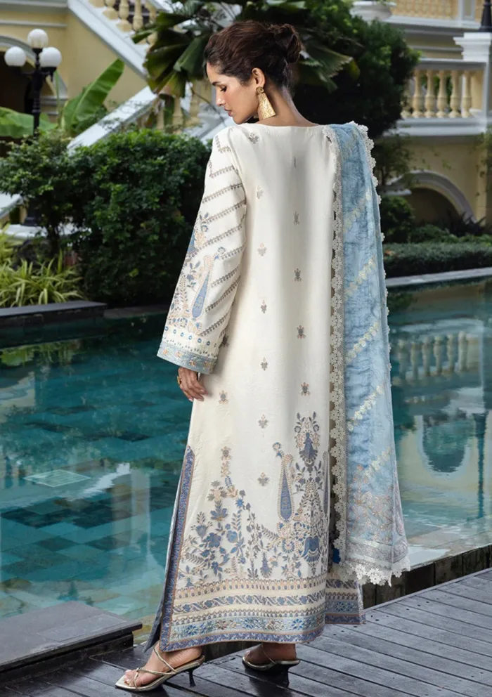 Mushq MSJ25 06 Calafia Seraph Jacquard Luxury Lawn Collection - Image 2