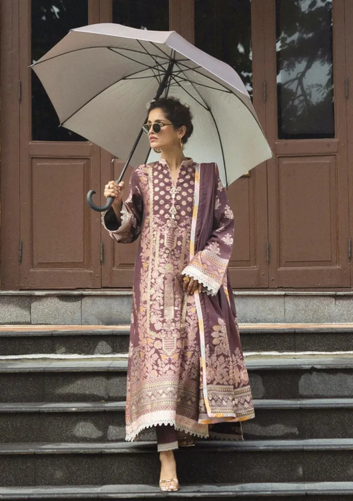 Mushq MSJ25 07 Narissa Seraph Jacquard Luxury Lawn Collection - Image 4