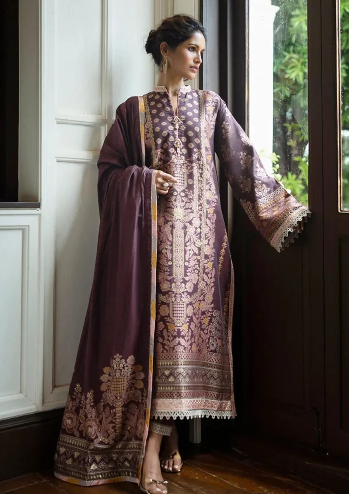 Mushq MSJ25 07 Narissa Seraph Jacquard Luxury Lawn Collection - Image 5