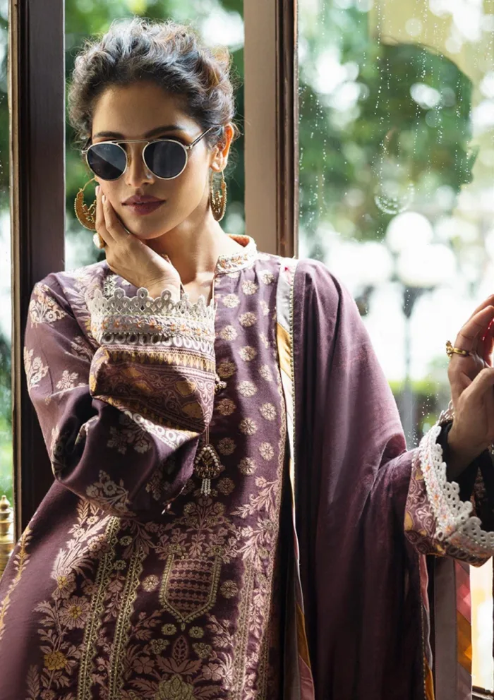 Mushq MSJ25 07 Narissa Seraph Jacquard Luxury Lawn Collection - Image 7